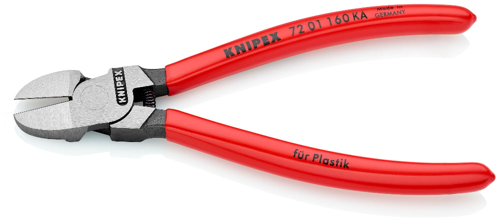 KNIPEX 7201-160 ZIJSNIJTANG