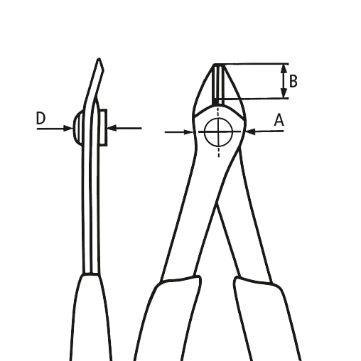 KNIPEX 7841-125 EL.KNIPTANG