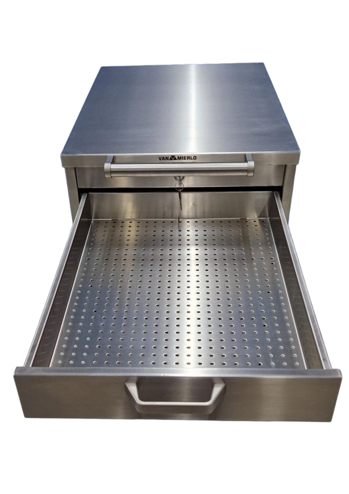 RVS Tooltrolley 7 Lades 520x700x950mm